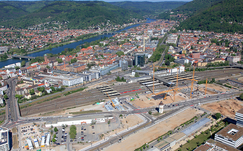 Im März 2020 verzeichnet die Bahnstadt schon fast 5.000 Bewohnerinnen und Bewohner. (Foto: Kay Sommer)